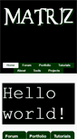 Mobile Screenshot of matriz.it